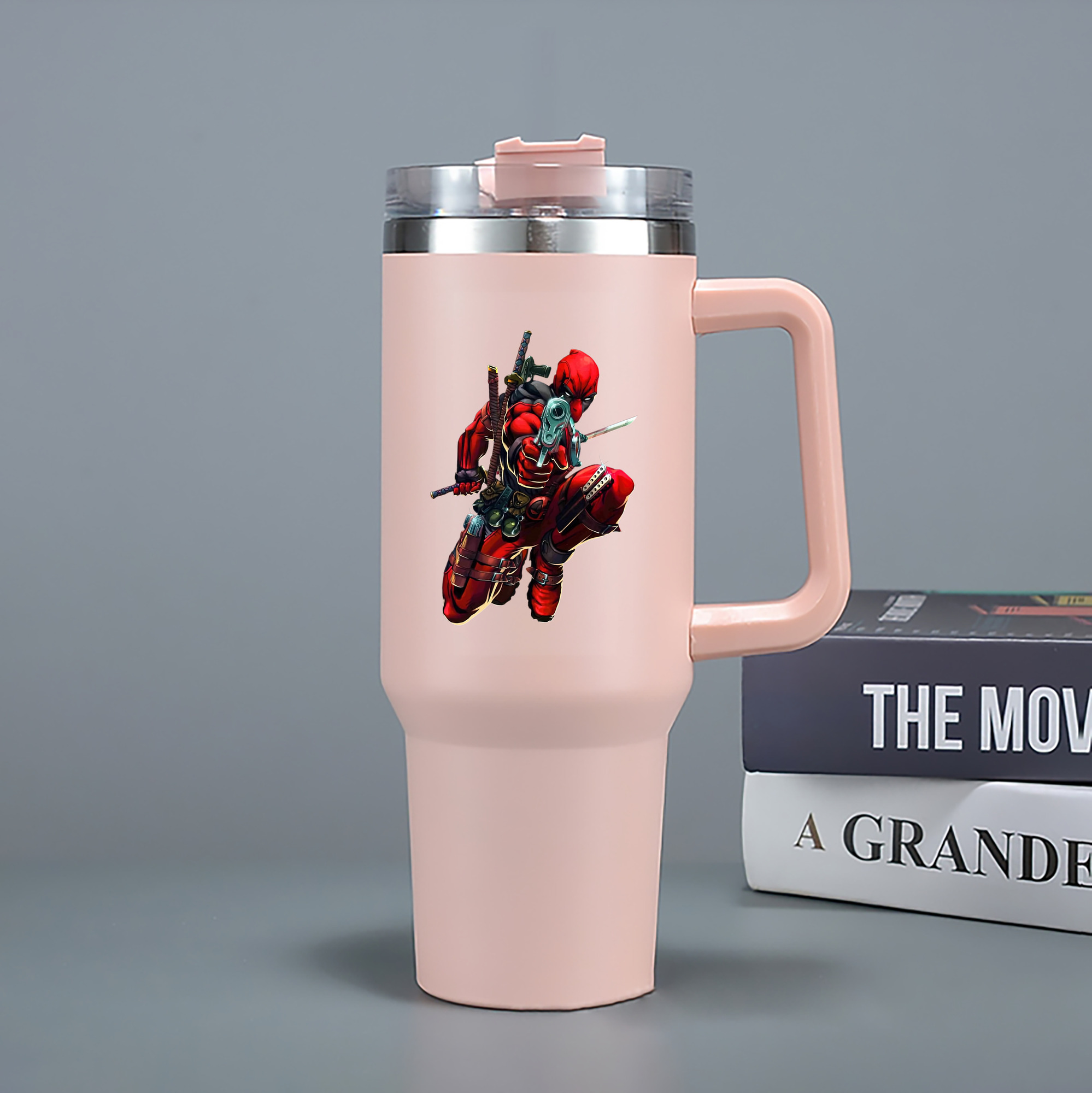 （画像用） Deadpool デッドプール 1200mL車用タンブラー（カラープリント）